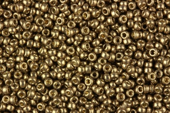 Seedbead Miyuki 15/0 4222 Duracoat Galvanized Pewter