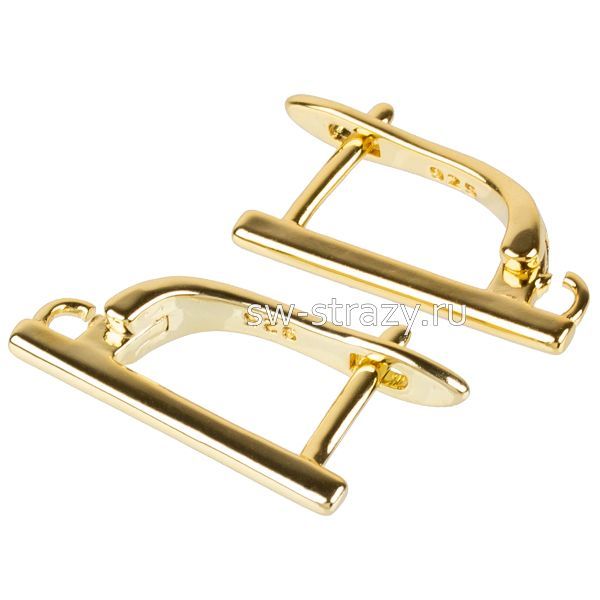 Швензы с английским замком золото (100-482)