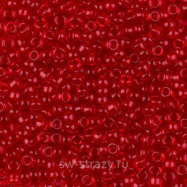 Seedbead Miyuki 11/0 141 Transparent Red