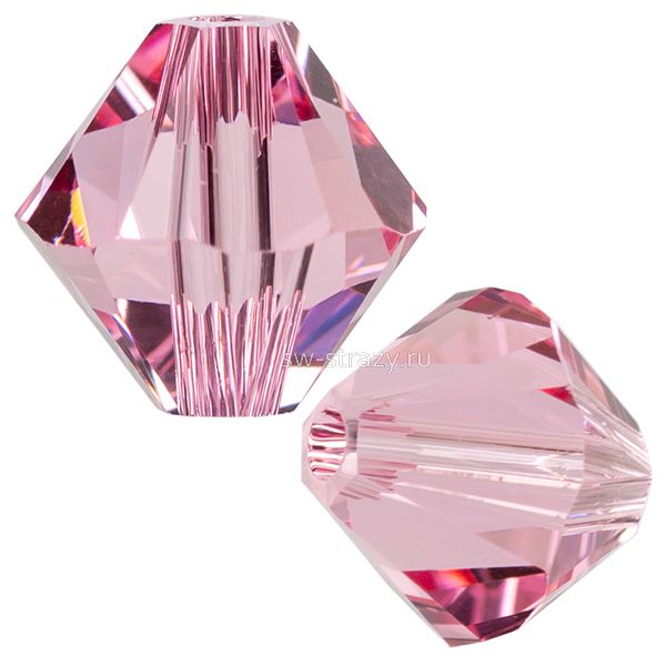 Бусины 5328 3 mm Light Rose