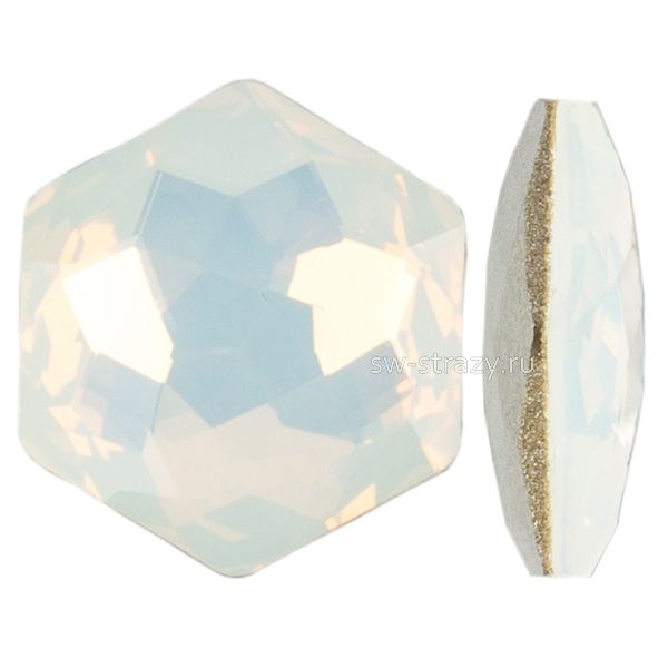 Кристаллы 4683 14x15,8 mm White Opal