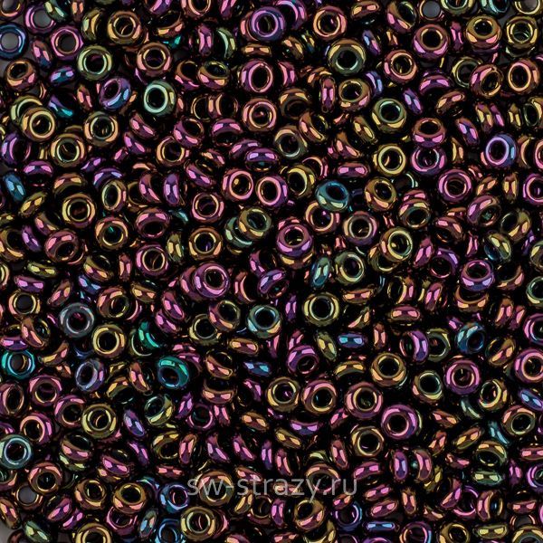 Demi Round 11/0 #0085 Металлизированный, багровый ирис