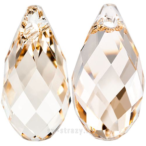 Кулоны 6010 13x6,5 mm Light Silk